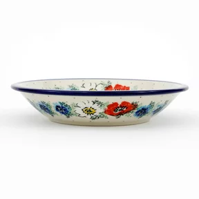 Talerz ceramiczny, głęboki 026 21,5 cm<br>2511X Polskie kwiaty